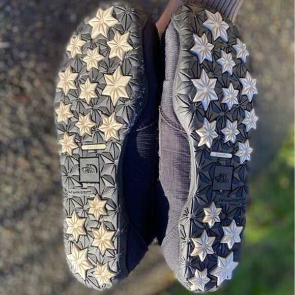 The North Face down Quilted primaloft thermal winter snow booties Sz 7 - Picture 7 of 8